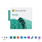 Microsoft 365 Family | 15-Month Auto-Renewing Subscription | Up to 6 People | Word, Excel, PowerPoint | 1TB OneDrive Cloud Storage | PC/Mac Digital Download | Activation Required