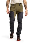 RevolutionRace Homme RVRC GP Pro Pants, Pantalon Durable pour la randonnée et Autres activités de Plein air, Dark Olive, L