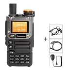 Quansheng UV-K6  Rechargeable Walkie Talkie Two-Way Radios W/ Programming Cable