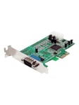 StarTech.com 1 Port Low Profile Native RS232 PCI Express Serial Card with 16550 UART