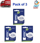 NIVEA Essential Lip Balm Original Care Protective Lip Moisturiser 4.8g Pack of 3
