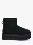 UGG Class Mini Suede Flatform Ankle Boots