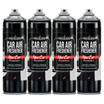 Car Air Freshener - Removes Odours - New Car Fragrance - 4 x 400ml