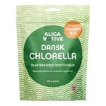 Aliga Aqtive Dansk Chlorella pulver - 200 g Naturmidler Kosttilskudd