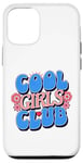 Coque pour iPhone 15 Club de filles drôle cool pour enfants, femmes et filles mignonnes