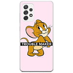 ERT GROUP mobile phone case for Samsung A52 5G / A52 LTE 4G / A52S 5G original and officially Licensed Tom & Jerry pattern 012 optimally adapted to the shape of the mobile phone, case made of TPU