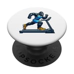 Gorilla Running sur tapis de course Fitness Gym Entraînement PopSockets PopGrip Adhésif