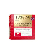 Eveline Cosnetics Lift Booster Collagène Crème réparatrice active 70+