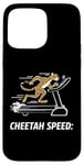 iPhone 15 Pro Max Cheetah Speed Treadmill Running Fun Case