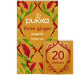 Pukka Te Three Ginger 20 tepåsar