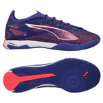 PUMA Ultra 5 Pro Court It Formula - Lapis Lazuli Hvit/rosa - Innendørs (Ic), størrelse 41