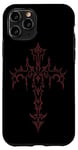 iPhone 11 Pro Mall Goth Grunge Aesthetic Gothic Cross Case