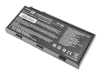 Green Cell Pro - Batteri Til Bærbar Pc (Tilsvarer: Msi Bty-M6d) - Litiumion - 9-Cellers - 7800 Mah - Svart - For Msi Gt60  Gt660  Gt680  Gt683  Gt70  Gt780  Gt783  Gx660  Gx680  Gx780