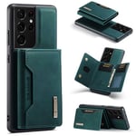 Samsung Galaxy S21 Ultra      Magnetic Wallet    Green