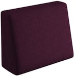 sunnypillow, Coussin Dossier pour Canapé Palette Euro Intérieur/Extérieur Appui 60 x 40 x 20/10cm plusieures Tailles et Couleurs à Choisir Coussin Matelas en Mousse Violet