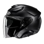 HJC, Casque Moto Jet F31 UNI Semi Mat Noir, S