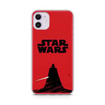 ERT GROUP Coque de téléphone Portable pour Apple Iphone 11 Original et sous Licence Officielle Star Wars Motif Darth Vader 015 Parfaitement adapté à la Forme du téléphone Portable, Coque en TPU