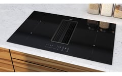 Airforce On-Board Smart 80cm Induction hob with Central Downdraft Extraction