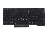 Chicony - Erstatningstastatur for bærbar PC - bakbelysning - Nordisk - svart - for ThinkPad P14s Gen 1 20S4, 20S5 T14 Gen 1 20UD, 20UE