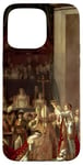 iPhone 15 Pro Max Emperor Napoleon Consecration by Jacques-Louis David (1807) Case