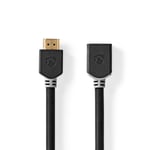 Nedis High Speed HDMI 2.0 forlængerkabel - 8K/60Hz - 1 m