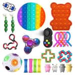 Doherty Sensory Fidget Toys For Autism, ADHD Stress Relief Anti-Anxiety, Stress Relief Fiddle Autism for Adults and Kids Special Needs Reliever Anxiety Squeeze Toy Adluts