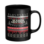 Stranger Things Eddie Munson Wanted Mug - Black