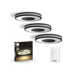 Philips Hue - 3xBeing Ceiling Light Black - Bundle