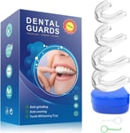 Mouth Guard for Teeth Grinding - 4 Pack Reusable Sleep Mouth Guards for Bruxism