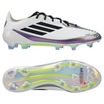 adidas F50 Messi Elite Fg Triunfo Estelar - Hvit/sort/lilla - Gress (Fg), størrelse 46⅔