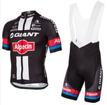 2024 Eté Maillot De Cyclisme Homme Manches Courtes Euipe De Giant + Cuissard À Cycliste Vélo Gel Vetement De Vtt