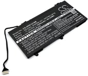 Kompatibelt med HP Pavilion 14-AL118TU, 11,55V, 3500mAh