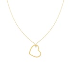 Tommy Hilfiger Minimal Heart Halskjede 22 kt. Rustfritt Stål 2780757 - Dame - 925 sterling silver