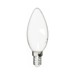 Ampoule Filament led Flamme Opaque, culot E14, 250 Lumens, conso. 4 w (eq. 25 w), 4000K, Blanc neutre - RFV250FOCW - Xanlite