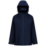 Regatta Kids Unisex Childrens/Kids Packaway Waterproof Jacket (Navy) material_Synthetic - Size 34 (Chest)