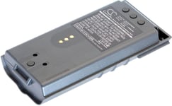 Yhteensopivuus  M/a-com P1150, 7.2V, 2500 mAh