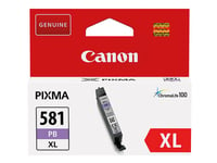 CARTOUCHE CANON 581XL PHOTO BLEU / cli581xlpb bleue 581 XL 581pb xl pas 580 noir