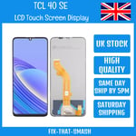 TCL 40 SE T610K, T610K2, T610P LCD Touch Screen Display Digitizer Replacement