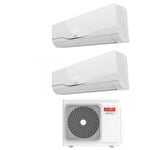 Riello - climatiseur dual split inverter aaria plus 9+12 avec aaria multi 250 p r-32 wi-fi optional 9000+12000