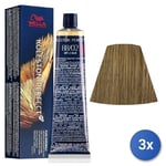 3x Wella Koleston Perfect Pure Naturals 88/02, 60ml