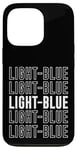 Coque pour iPhone 13 Pro Bleu clair