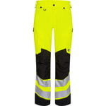 FE Engel stretchbukse 2544, High-Vis kl.2, gul/svart, str 92