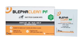 Blephaclean thea Eyelid Sterile Cleansing x 20 blephasol blephagel duo