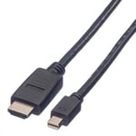 Premium mini DisplayPort til HDMI kabel - Fuld HD 1920 x 1200 - 2 m