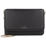 AIGNER Sac à bandoulière Fashion RFID en cuir 19 cm black (156743-0002)