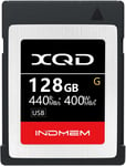 128Gb Xqd Card 5X Tough Mlc Xqd Flash Memory Card High Speed G Series (Read 440Mb/S And Write 400Mb/S)