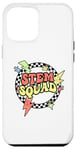 Coque pour iPhone 12 Pro Max STEM Squad Genius Experiment Costume Hourrah pour enseignants