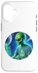 iPhone 16 Alien system administrator computer engineer gift Case