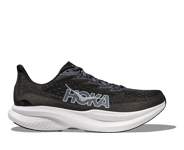 Hoka Hoka Men's Mach 6 Wide Black / White 41 1/3, Black / White