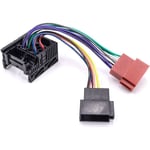 Vhbw - Adaptateur autoradio iso compatible avec Land Rover Discovery 2 2001 - 09/2004 modèle de voiture